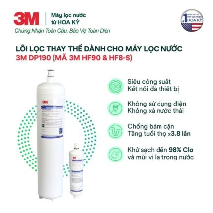 Máy lọc nước công xuất lớn cho nhà hàng 3M DP190 (2)