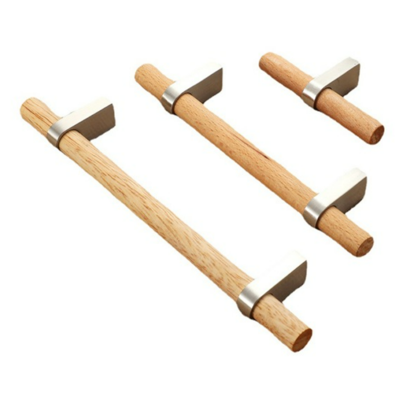 Tay nắm tủ hiện đại bằng gỗ cao cấp B233 2