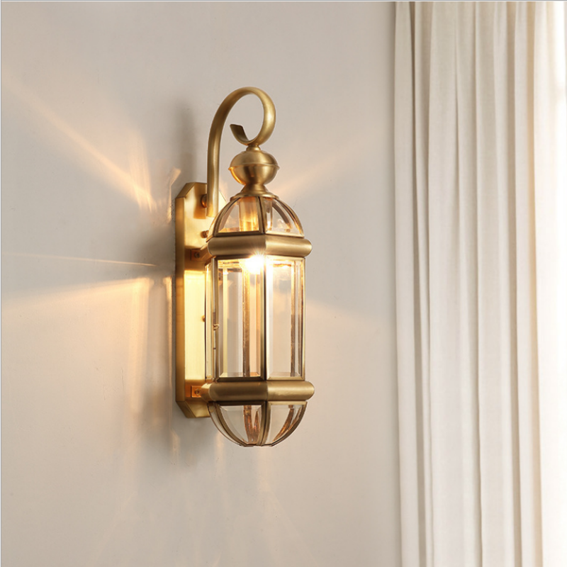 Đèn gắn tường phòng khách cổ điển Châu Âu WC1 2