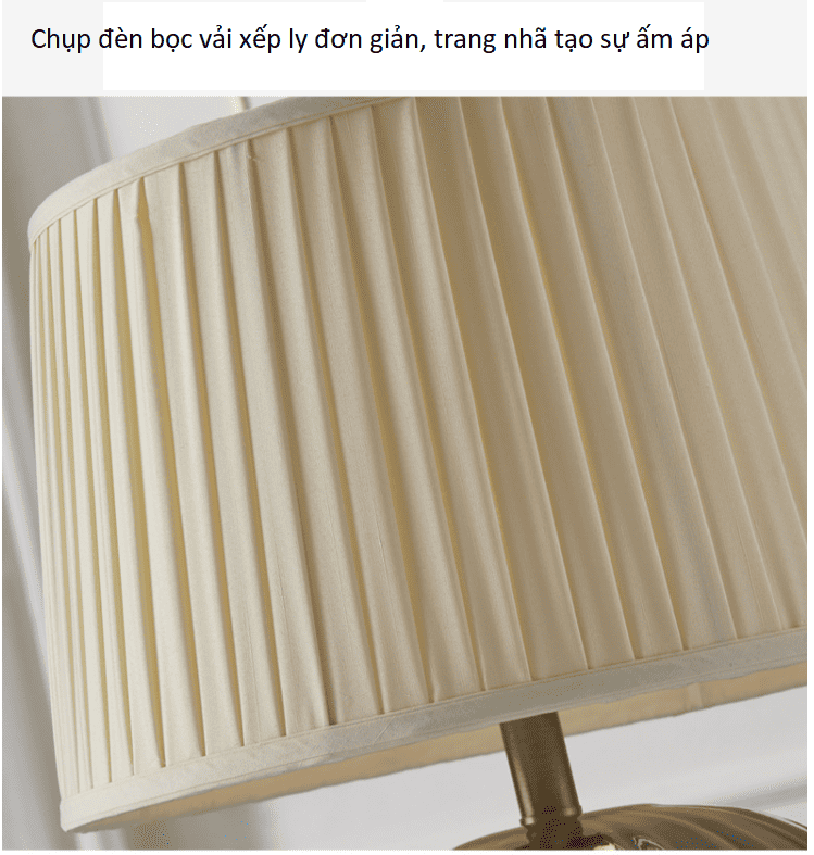 Đèn gốm đầu giường hiện đại tối giản RX173 15