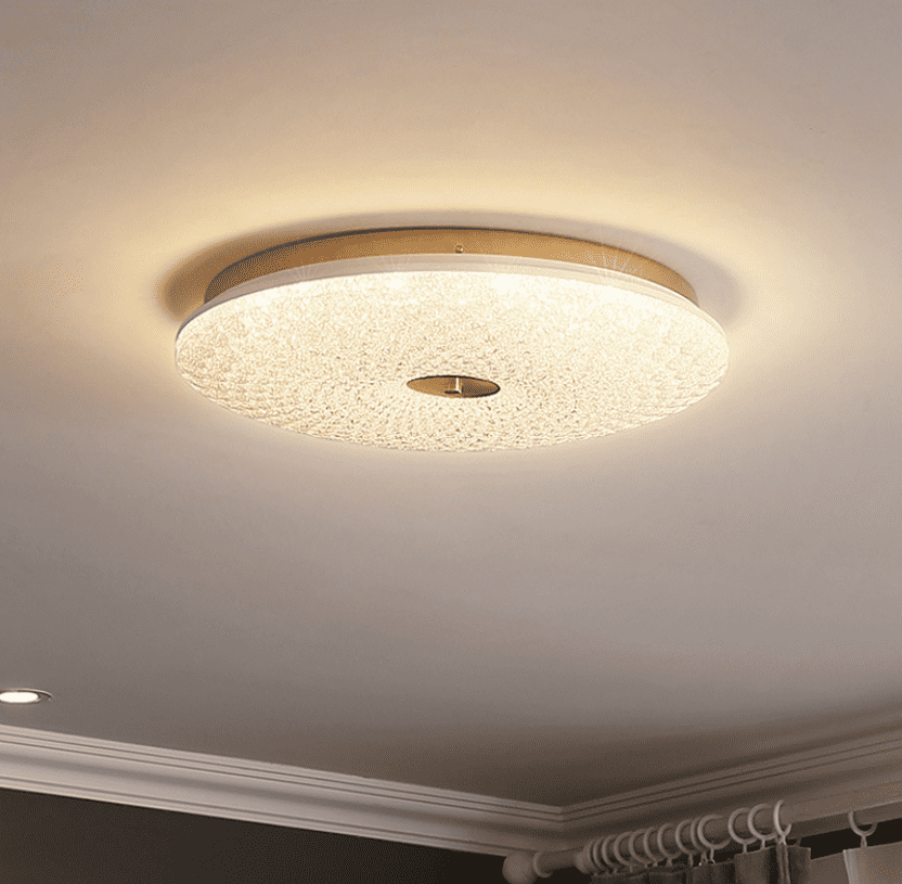 Đèn ốp trần pha lê trang trí bằng đồng MC6026 12