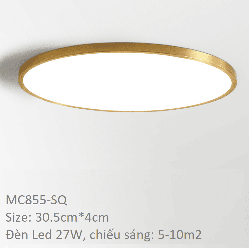 Đèn ốp trần hành lang hiện đại tối giản MC855 12