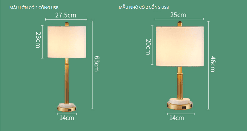 Đèn bàn hiện đại tối giản phong cách Bắc Âu RX129 19