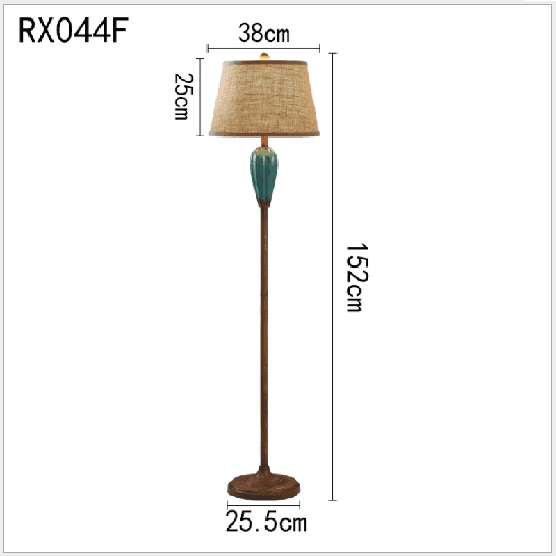 Đèn sàn Retro kiểu Mỹ hiện đại tối giản RX044F 9