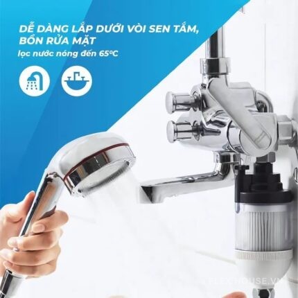 Thiết bị lọc nước gắn vòi hoa sen 3M HSF-IS (4)