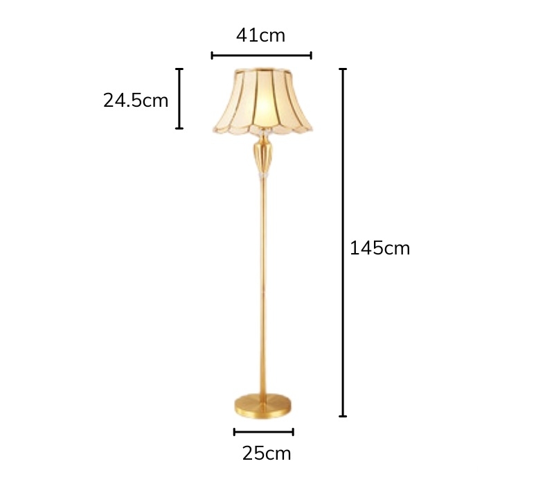 Đèn cây đọc sách đầu giường kiểu Mỹ MC175-1F