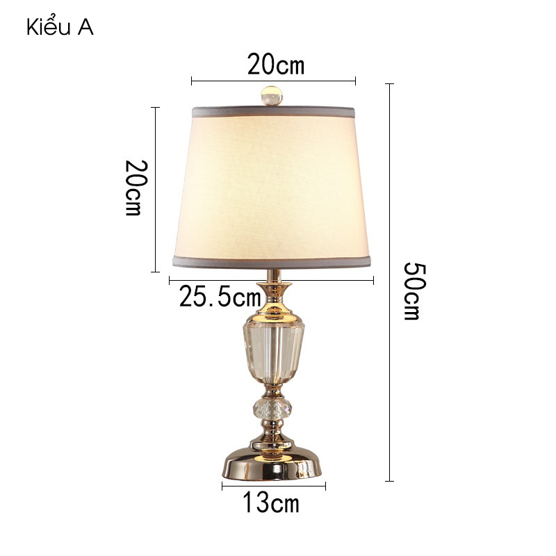 Đèn để bàn đầu giường nghệ thuật sáng tạo RX155 4