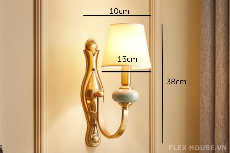 Đèn gắn tường cổ điển cho cầu thang bộ KC603-1W 1 Đèn gắn tường cổ điển cho cầu thang bộ KC603-1W