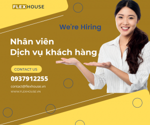 Tuyen dung nhan vien dich vu khach hang Flexhouse VN
