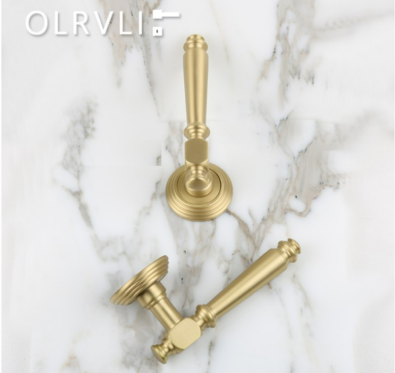 Khóa cửa phòng Italy olrvli đồng thau OVLI 233 3
