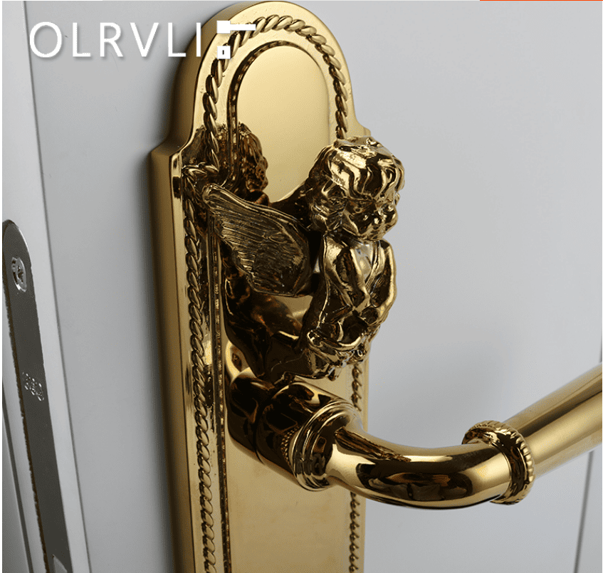 Khóa cửa phòng bằng đồng kiểu Ý OVLI 388 15
