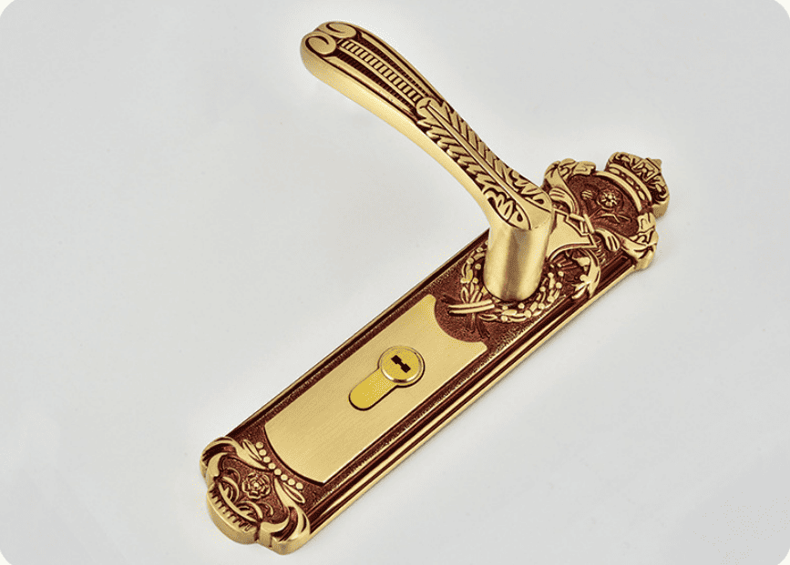 Ổ khóa cửa phòng cổ điển bằng đồng T58-S5080 16