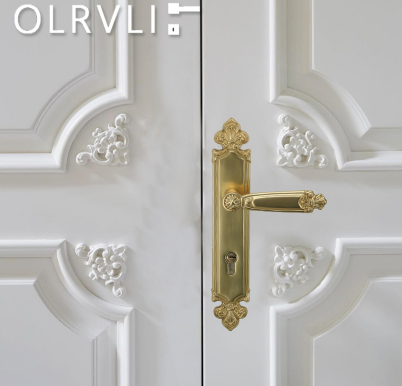 Ổ khóa cửa bằng đồng nhập khẩu Italia OVLI 8746 1