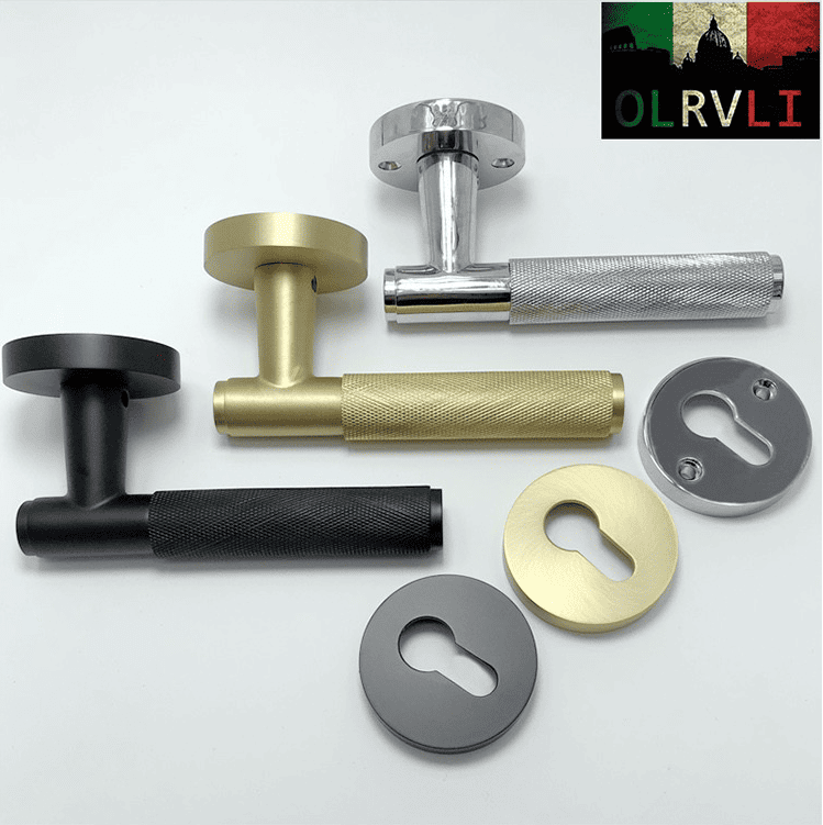 Khóa cửa phòng bằng đồng khía Italia OVLI 308-191 5