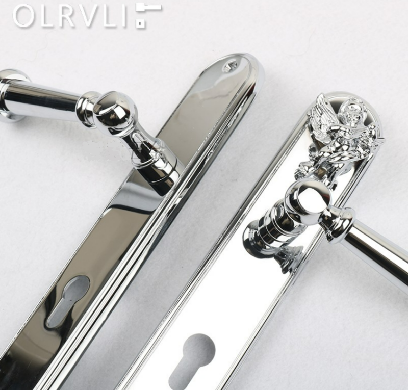 Khóa cửa phòng đồng chrome Italia OVLI 86378 4