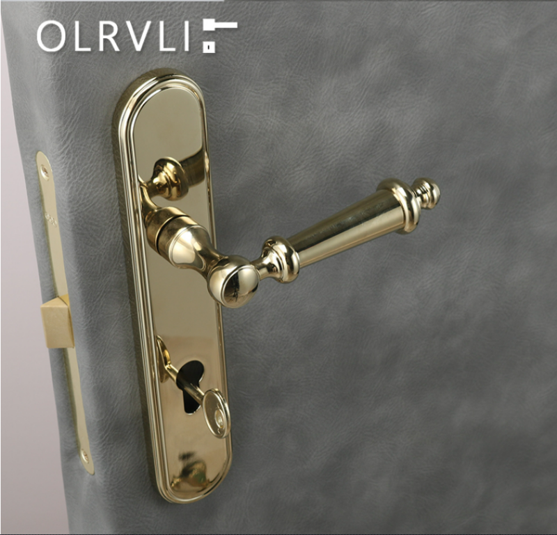 Khóa cửa phòng cổ điển bằng đồng Italia OVLI 802-099 3