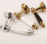 Khóa cửa phòng đồng với đa marble OVLI 36978
