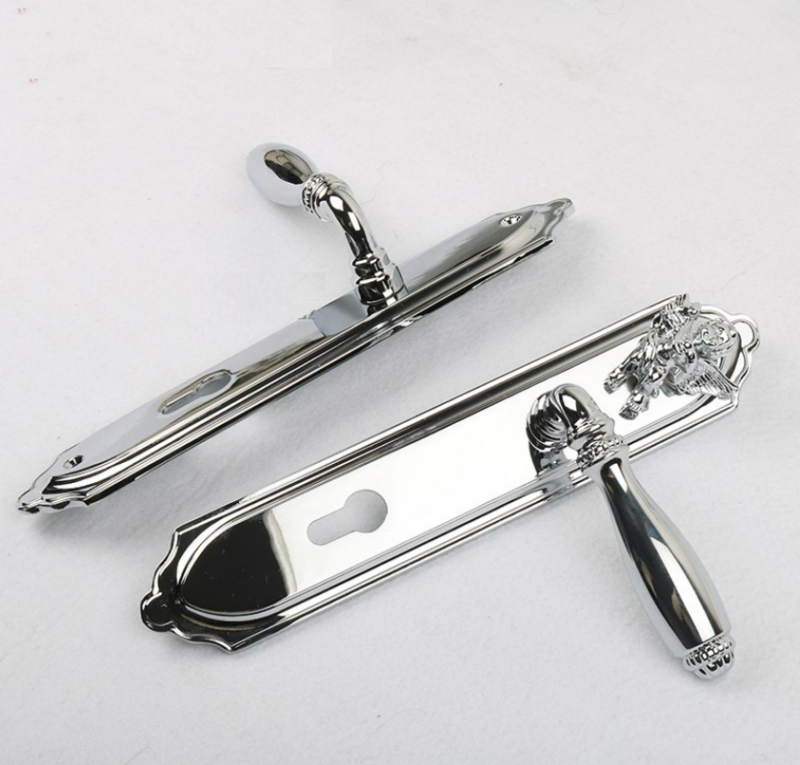 Khóa cửa phòng mạ chrome trắng nhập Ý OVLI 86588 2