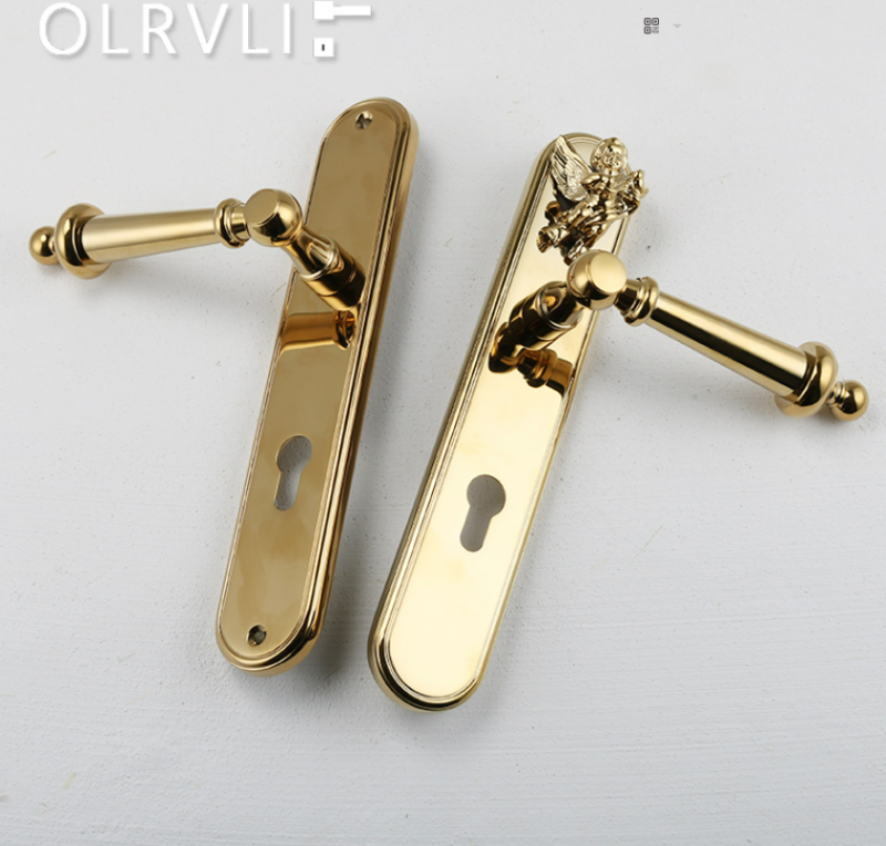 Khóa cửa phòng ngủ đồng nhập Italia OVLI 2320 2