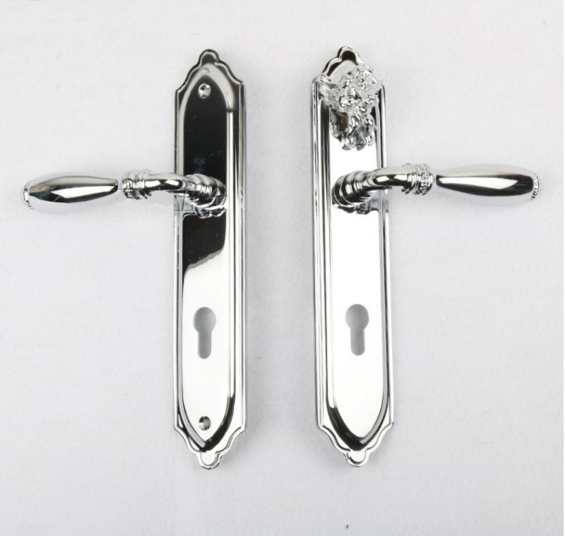 Khóa cửa phòng mạ chrome trắng nhập Ý OVLI 86588