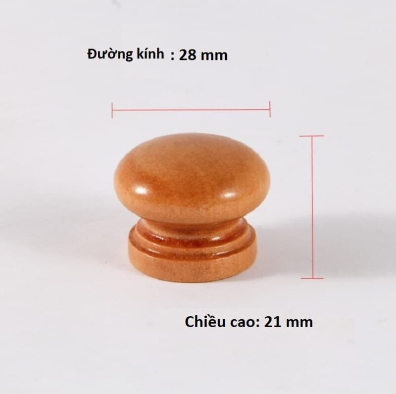 Tay nắm tủ bằng gỗ đặc cao cấp nhiều kích thước DY-4612 5