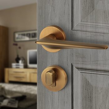 Khoá cửa gỗ một đầu khóa tay gạt hợp kim DFL-1001