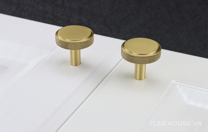 Tay nắm tủ đồng vàng cao cấp FH.HXTY 3
