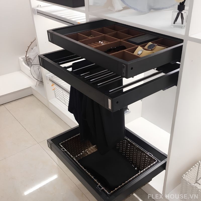 Top 8 phụ kiện tủ quần áo thông minh làm thay đổi hoàn cách sử dụng tủ áo 2 Top 8 phụ kiện tủ quần áo thông minh làm thay đổi hoàn cách sử dụng tủ áo 2