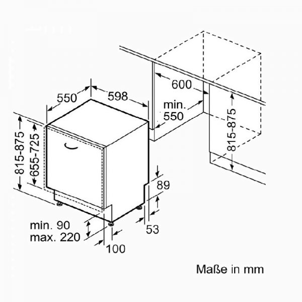 Máy rửa bát âm toàn phần BOSCH HMH.SMV4ECX14E | Flexhouse VN