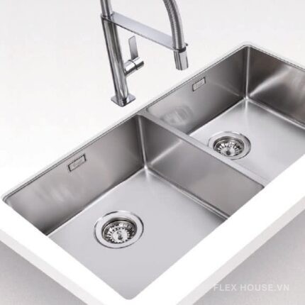 Chậu rửa bát lắp âm BE LINEA RS15 2B 860