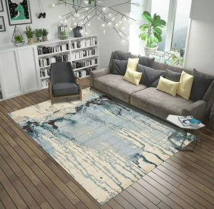Thảm trải sàn phòng khách hoa văn hiện đại NXS0282