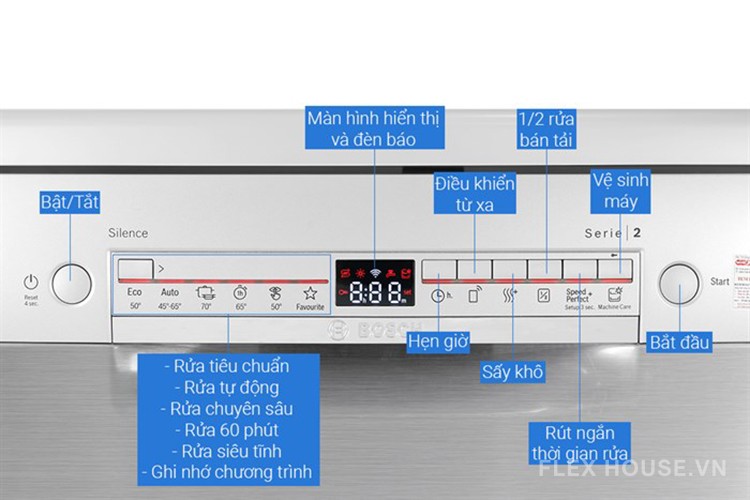 Máy rửa chén độc lập BOSCH HMH.SMS2HAI12E 13