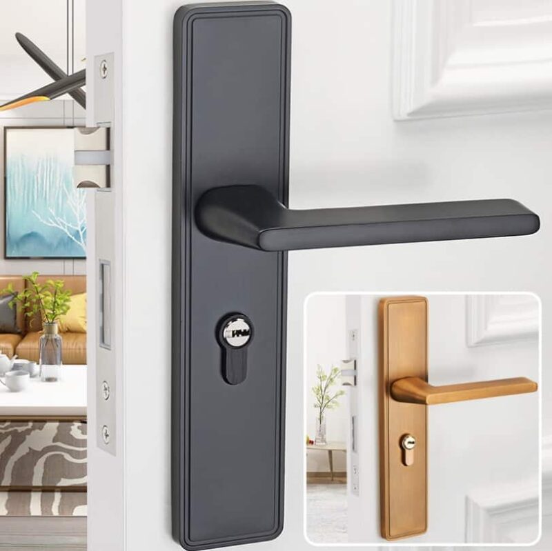 Khoá cửa phòng hiện đại hợp kim đồng SWW6817