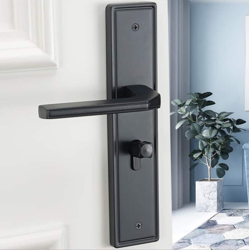 Bộ khóa cửa phòng hiện đại hợp kim nhôm SWW.B10 1