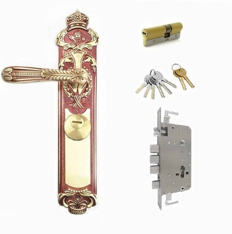 Khóa cửa chính bằng đồng cho nhà phố T68-L7080