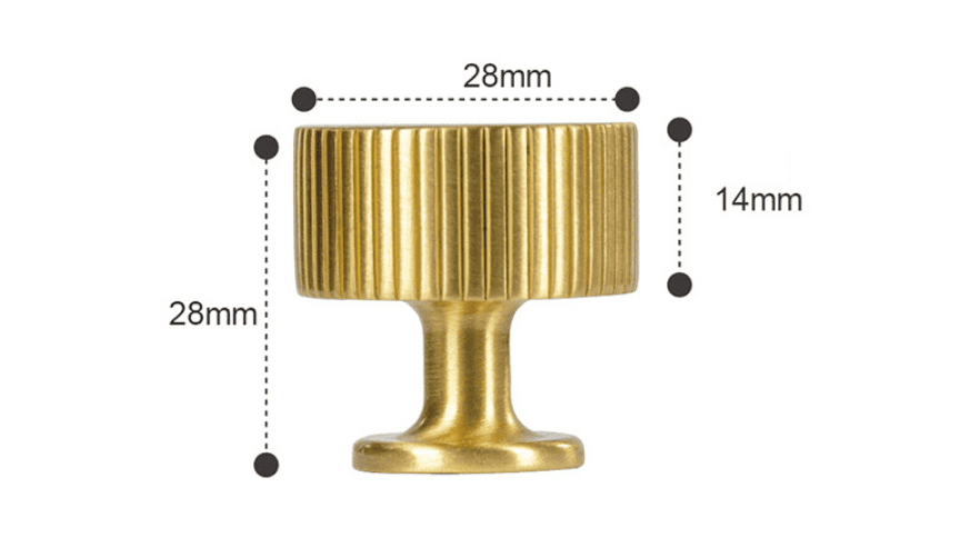 Tay nắm tủ đồng hiện đại tối giản cao cấp HK0318 54