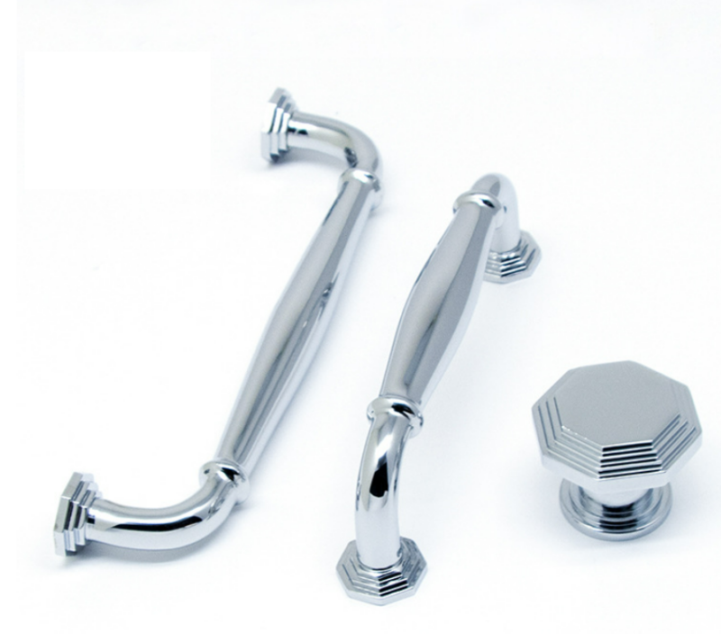 Tay nắm tủ đồng mạ chrome trắng vàng HK0315 5