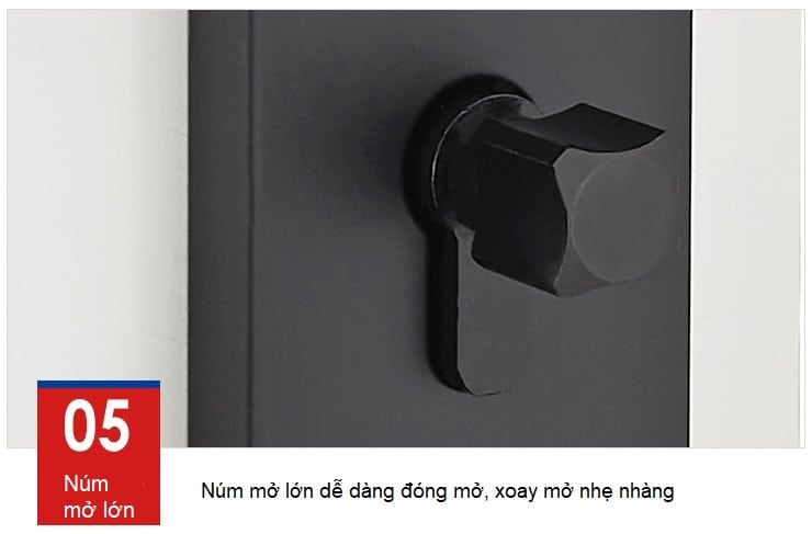 Khóa cửa phòng giá rẻ hợp kim nhôm SWW39 11