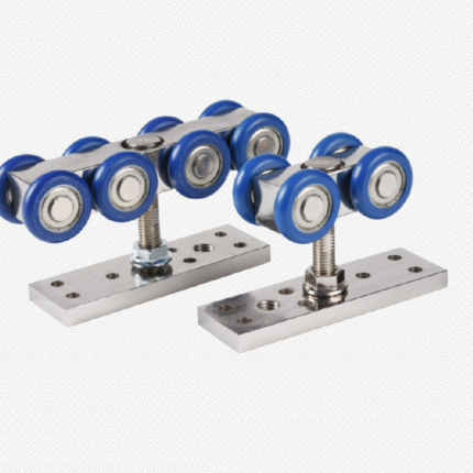 Bánh xe cửa lùa sắt xoay 360 độ tải nặng MONZ2702
