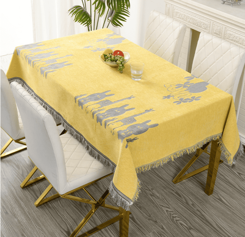 Khăn trải bàn sợt tổng hợp dệt họa tiết STF3668 16
