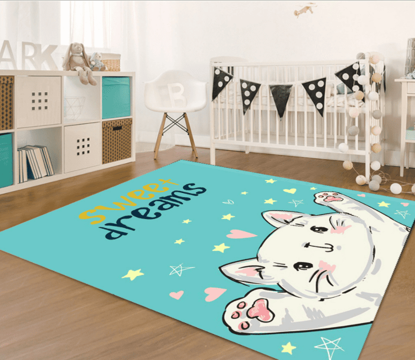 Thảm trải sàn phòng ngủ hoat hình cho trẻ em NXS1856 12