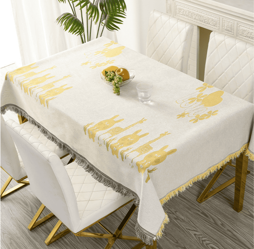 Khăn trải bàn sợt tổng hợp dệt họa tiết STF3668 34