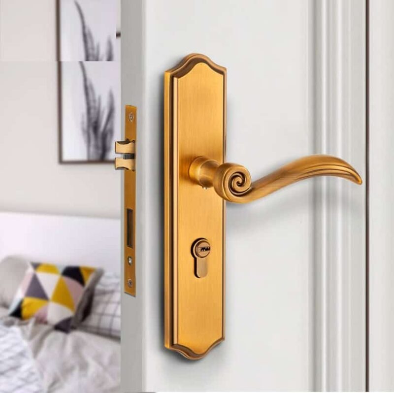 Khoá cửa phòng cổ điển hợp kim kẽm A677-207