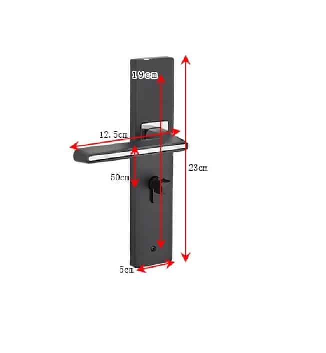 Khóa cửa phòng giá rẻ hợp kim nhôm SWW39 13