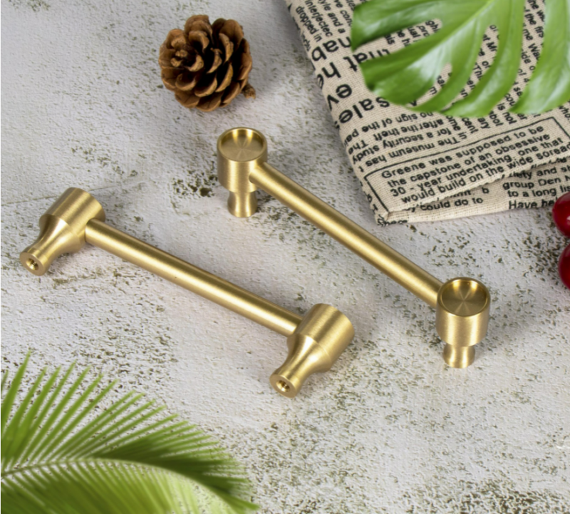 Tay nắm tủ hiện đại đồng thau cao cấp HCA0046 1