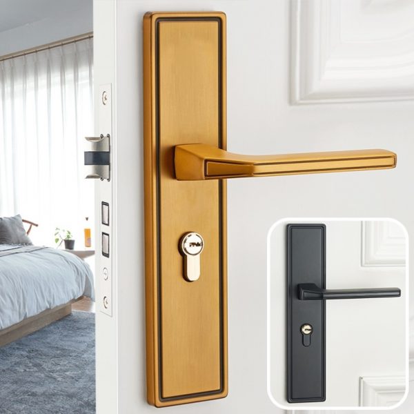 Bộ khóa cửa phòng cổ điển hợp kim nhôm SWW.B10
