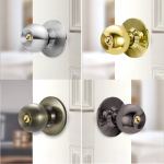 Ổ khóa cửa tròn inox 304 nhiều màu GR587S