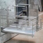 Giá để chất tẩy rửa nan tròn Garis MU02.35 (3)