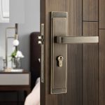 Khóa cửa phòng cổ điển bằng đồng BR20188-58