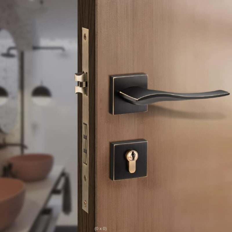 Khóa phân thể cổ điển bằng đồng kiểu Mỹ BR9-56 1